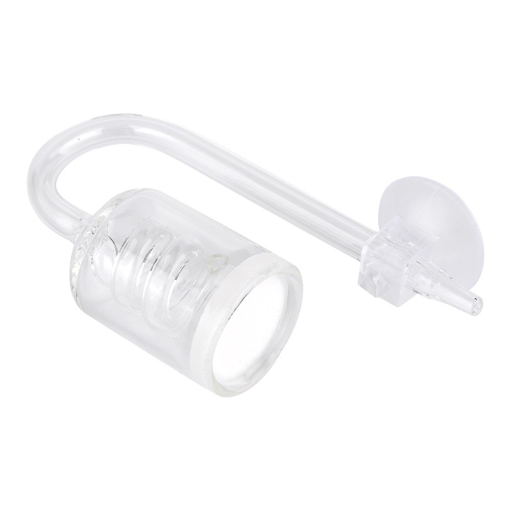 High Transparent Glass Aquarium Carbon Dioxide Refiner Fish Tank CO2 Screw