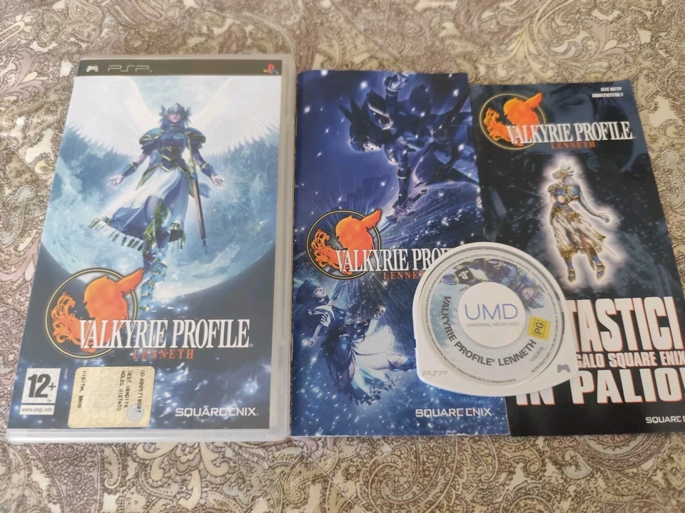 VALKYRIE PROFILE LENNETH per SONY PSP PAL ITALIANO, OTTIMO E COMPLETO, RARISSIMO - Immagine 3 di 3