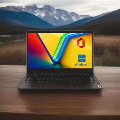 NEU Lenovo Laptop mit Microsoft Office 4GB 64GB SSD Windows 11