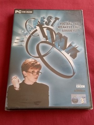 The Weakest Link PC CD-ROM Spiel interaktiv Anne Robinson 2001 NEU VERSIEGELT UK