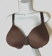 Vanity Fair Women’s 44D Full Figure Underwire Smoothing Bra 76380 Brown