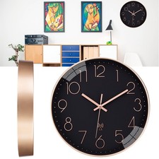 Wanduhr Funk Groß Zahlen Funkuhr Lautlos Wanduhr Ohne Tickgeräusche Funkwanduhr