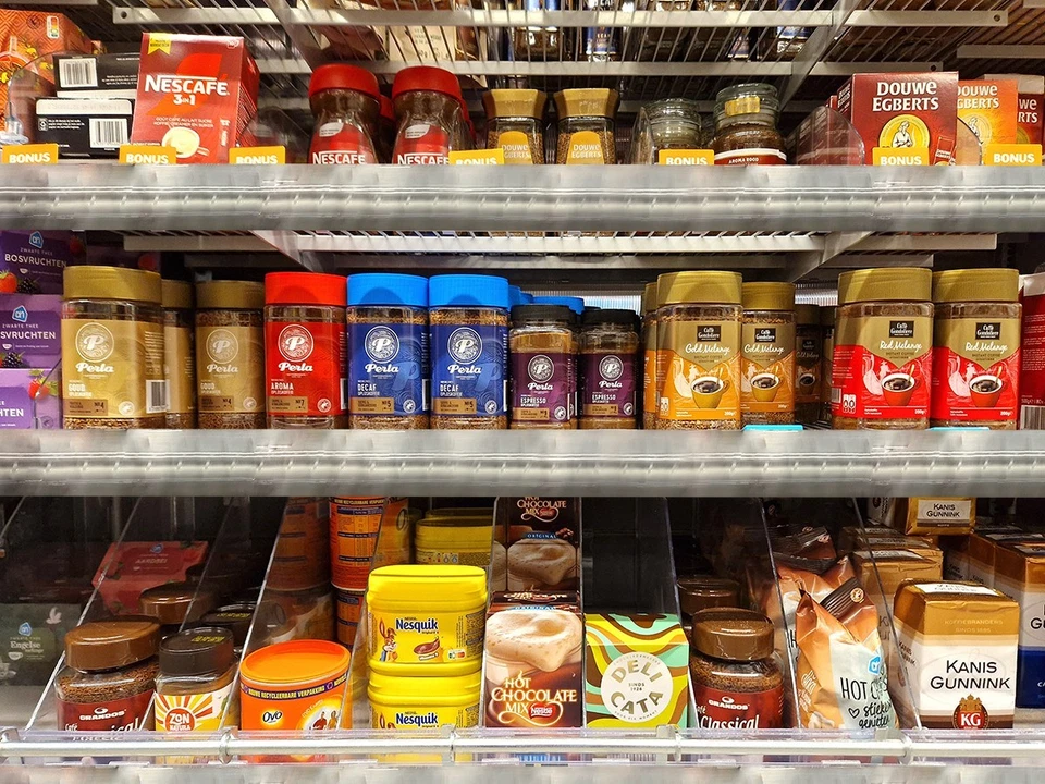 6x 200g café holandés instantáneo, Perla, café gondolero (Nescafé, Douwe Egberts) Foto 3 de 4