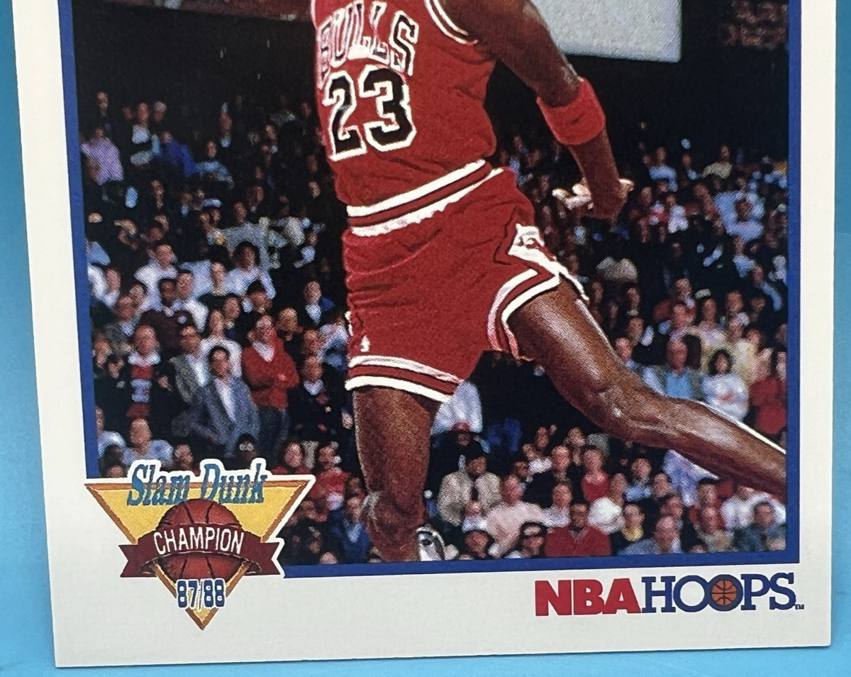 Michael Jordan -87-88 NBA Hoops - Slam Dunk Champion | eBay