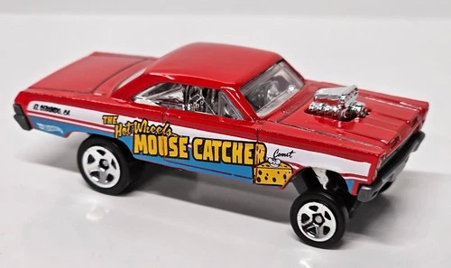 Hot Wheels Gasser '65 Mercury Comet Cyclone Mouse Catcher 1/64 Loose