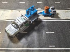 Greenlight Police Custom Chevy Border Patrol auxiliary f light unt with trailer