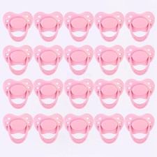50pcs Reborn Dolls Magnetic Pacifier Dummy Soother for Newborn Baby Inner Magnet