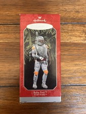 Hallmark Keepsake Ornament Star Wars Boba Fett 1998 Complete w Box Nice Shape