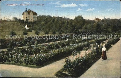 Chemnitz Saxony Rosarium in City Park