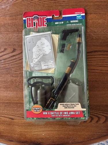 G I Joe #57695 "Top Secret Orders" WWll Battle of IWO JIMA Set NEW