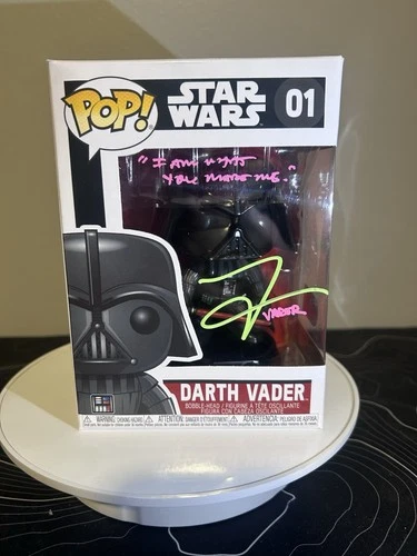 Funko Pop! Star Wars - Darth Vader #01 Autographed - Tom O'Connell