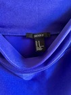 Women’s Festival Rave Neon Blue High Waisted Fitted Pull On Mini Skirt Size M — photo 3