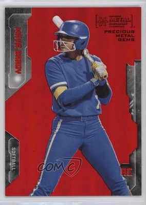 2024 Skybox Metal Universe Champions PMG Red 14/100 Maya Brady #22 0i47