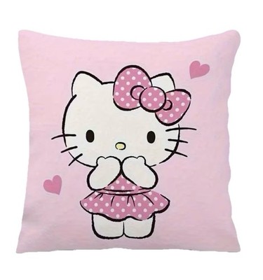 Hello Kitty Adorable Trendy Boho Throw Pillow Cover Home Decor 18 