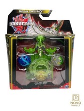 Bakugan Starter Pack 3 Pack Special Attack Ventri - Trox - Octogan Figures