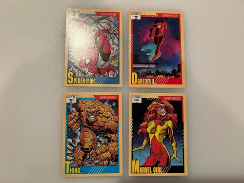 Impel Marvel 1991 Trading Card Complete Set 1-162 & Lot Of 6 Holographic - Bild 10 von 13