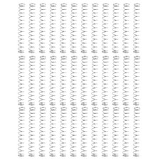 50 Pcs Steel Compression Springs Ballpoint Replacements Pen Repair