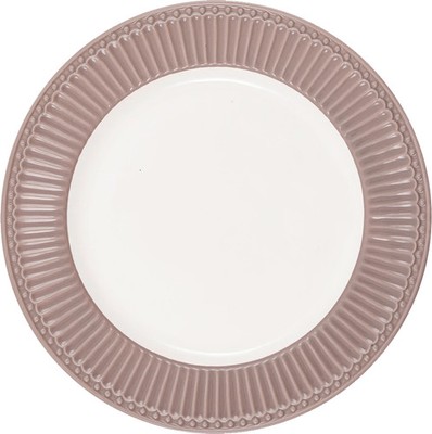 Greengate ALICE Hazelnut brown Speiseteller 26,5 cm