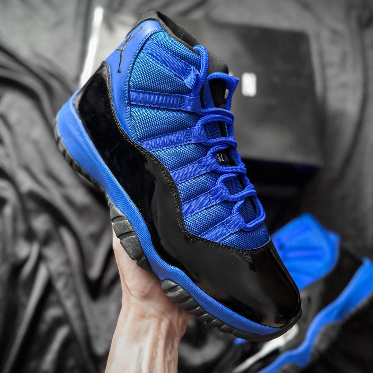 MEN Jordan 11 Retro Blue and Black CT8012-400 - All Size US 7-12
