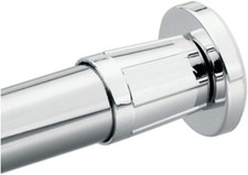 Moen 54-F Donner Adjustable Shower Rod Flange Set in Chrome 2 pcs / Box