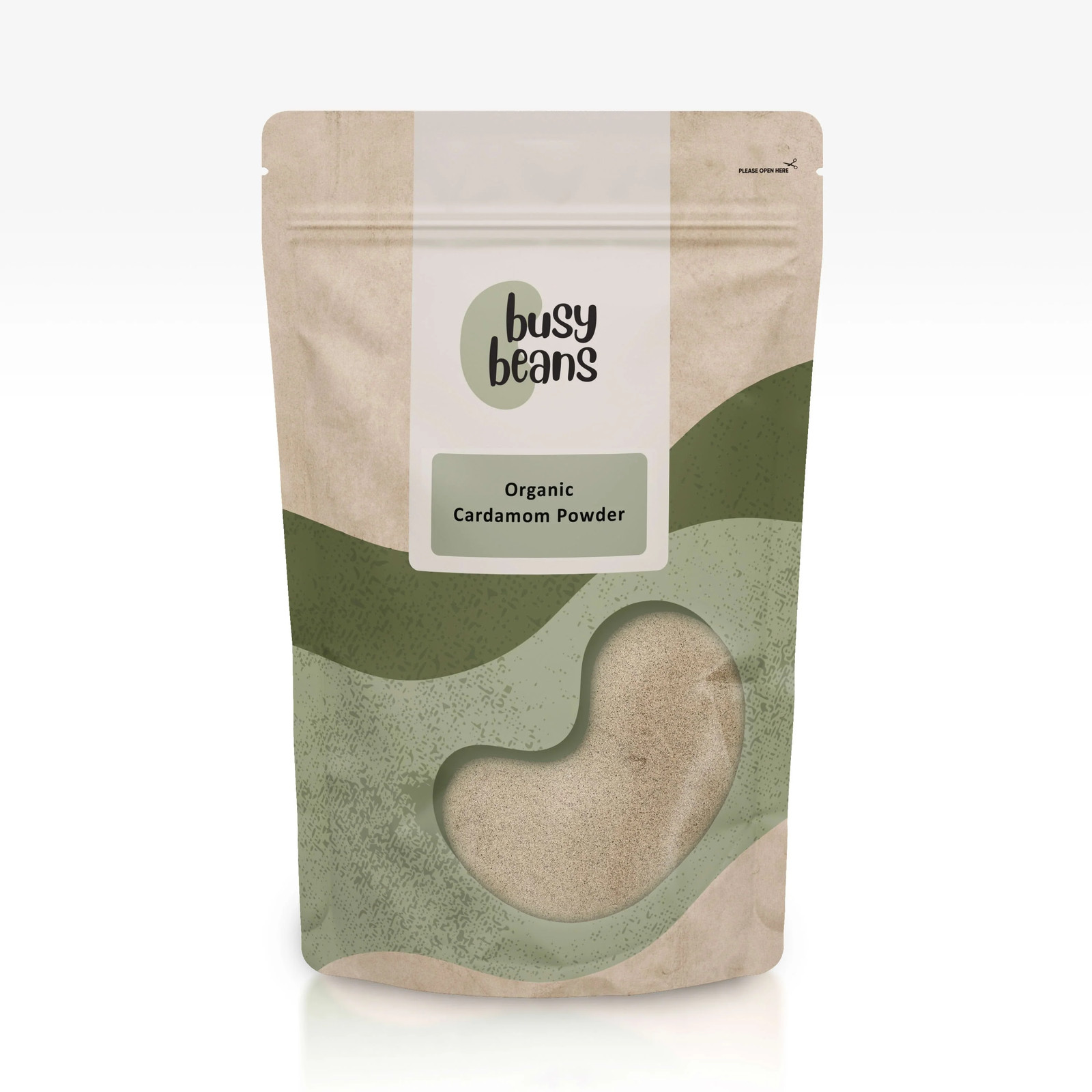 Organic Cardamom Ground - Certified Organic - by Busy Beans Organic (100g)
