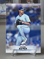 2025 Topps Stadium Club - Shane Bieber #12 Toronto Blue Jays
