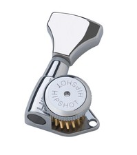 Hipshot Grip-Lock Open 18:1 Single Chrome locking tuner - 23mm - 6GL0C-23