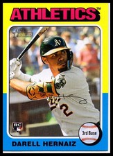2024 Topps Heritage #670 Darell Hernaiz