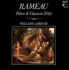 Rameau - Pièces de Clavecin (1724) - William Christie (CD, 1983, Harmonia Mundi)