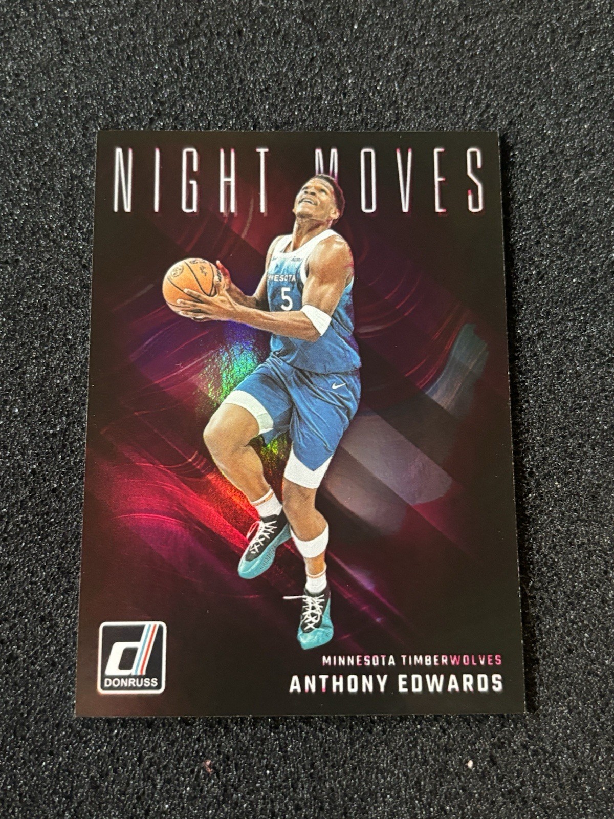 Anthony Edwards 2024 Donruss #25 Night Moves /(SSP) Price Guide 
