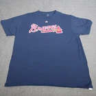 Atlanta Braves Acuna Jr T Shirt 2XL Short Sleeve Majestic
