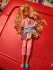 Vintage 1989 Skipper Barbie  Cool Tops Doll Blonde Hair #4989