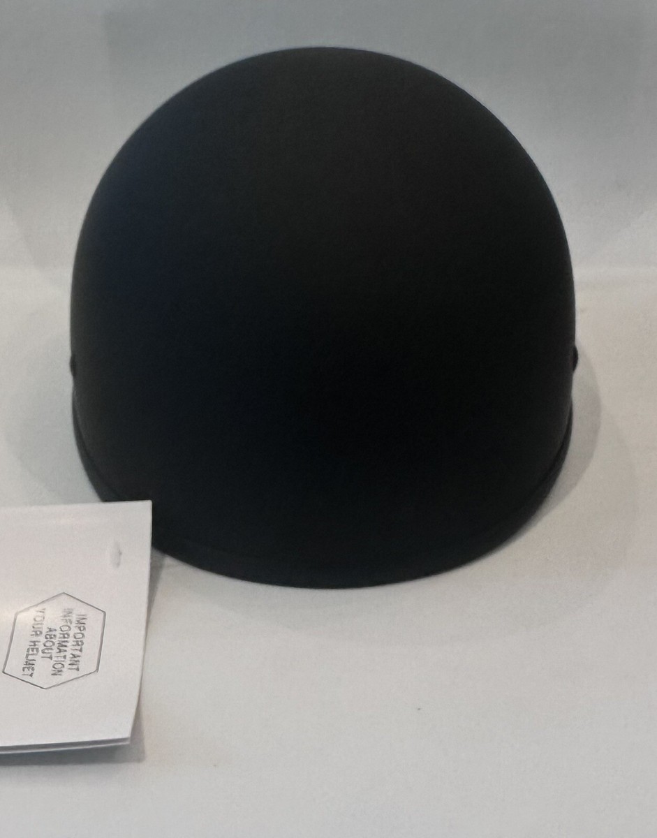 New WSB Inc Beanie Helmet WSB777 Flat Black￼ | eBay