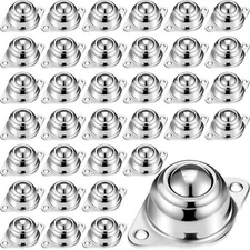 5/8 Inch Roller Ball Transfer Bearing Carbon Steel Round Ball Transfer Unit B...