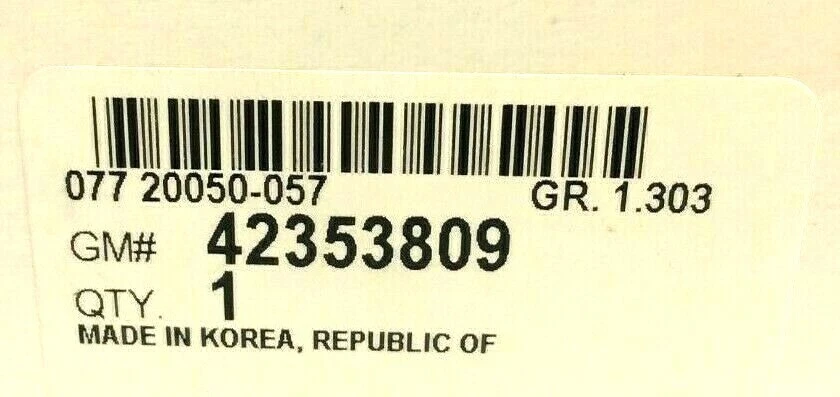 Chevrolet Trax Blazer Pajarita Parrilla Delantera Oro Cromo Emblema Nuevo OEM 42353809 Foto 4 de 4