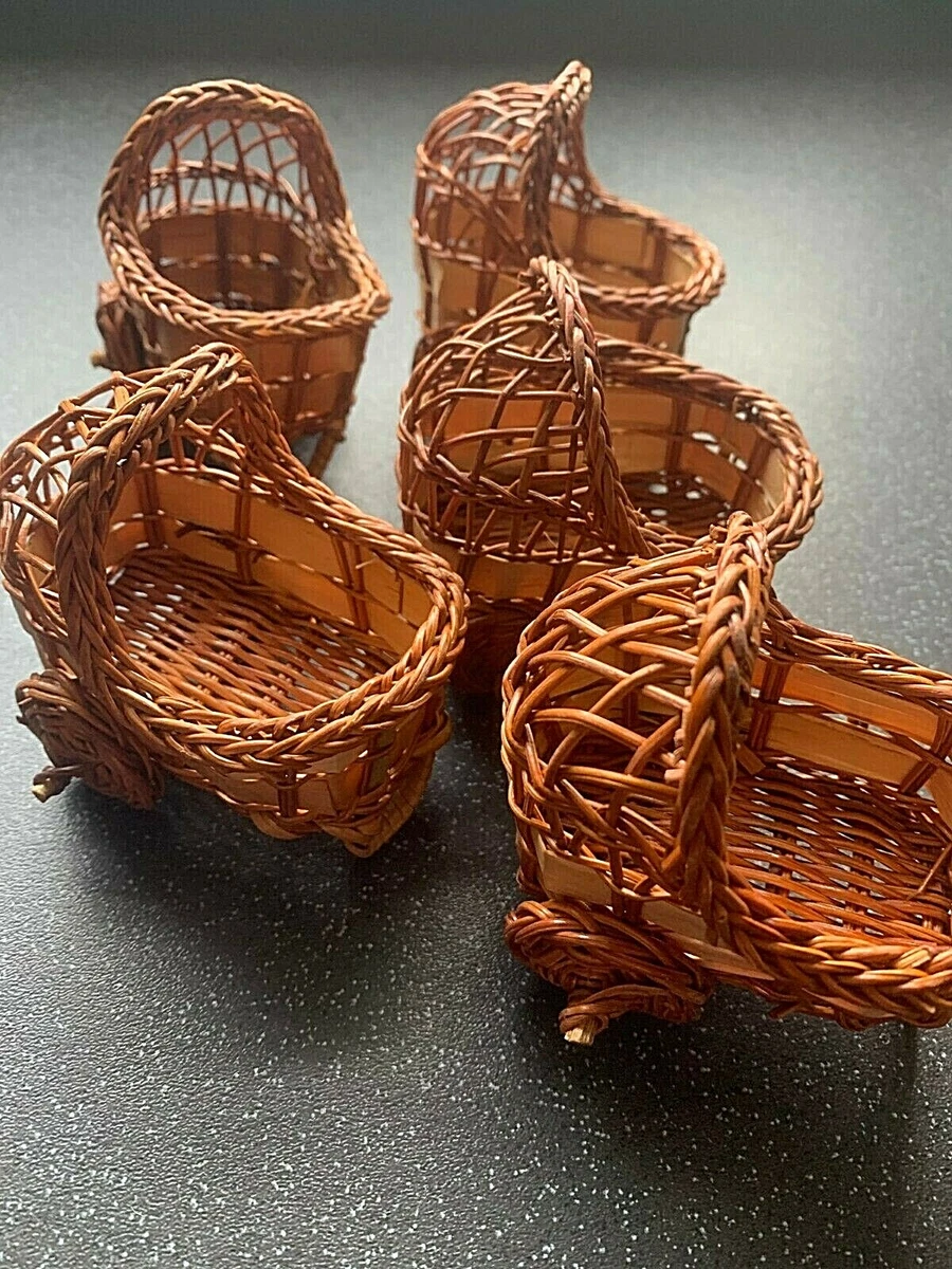 Dolls cheap wicker crib
