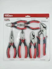 NEW Hyper Tough 6 Piece Plier Set  FREE SHIPPING