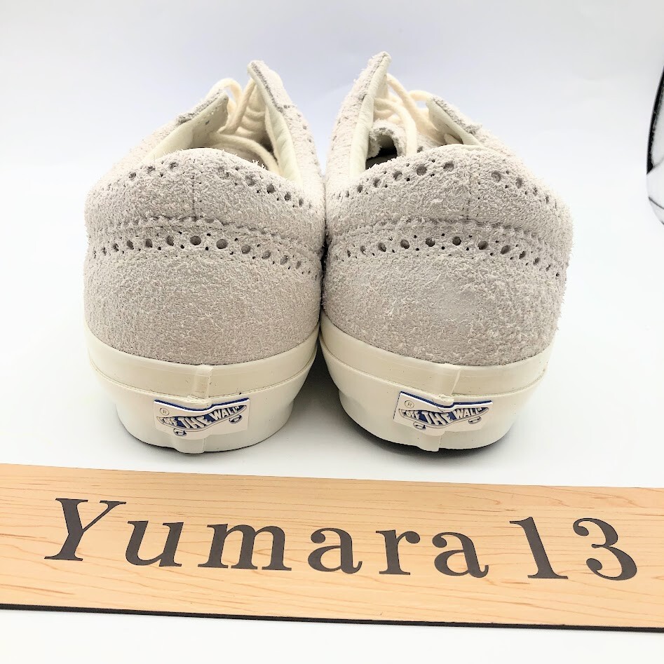 ◆VANS◆ TDC LX Old School Brogue Marshmallow Vans LX Old Skool Brogue TDC Marshmallow VN000S66CDA Men's