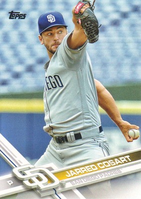 2017 Topps #333 Jarred Cosart San Diego Padres