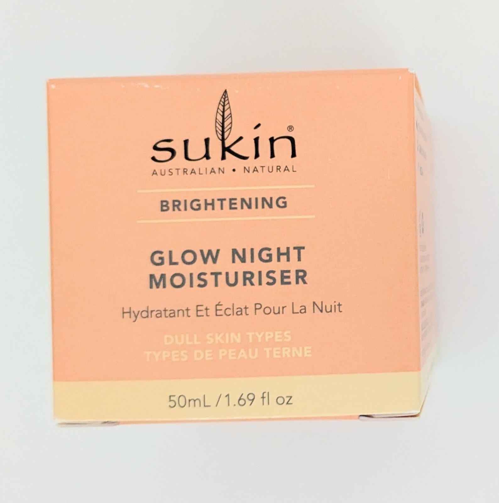 Sukin Brightening Glow Night Moisturiser 1.69 fl oz