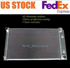 3 Row Aluminum Radiator For Chevrolet 1978-1987 El Camino 1970-1981 Camaro