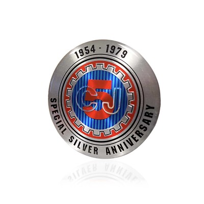 1979 Silver Anniversary Glove Box Emblem for Jeep CJ | eBay