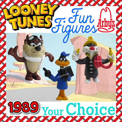 Arby's 1989 LOONEY TUNES FUN FIGURES Character PVC Warner Bros YOUR Toy CHOICE