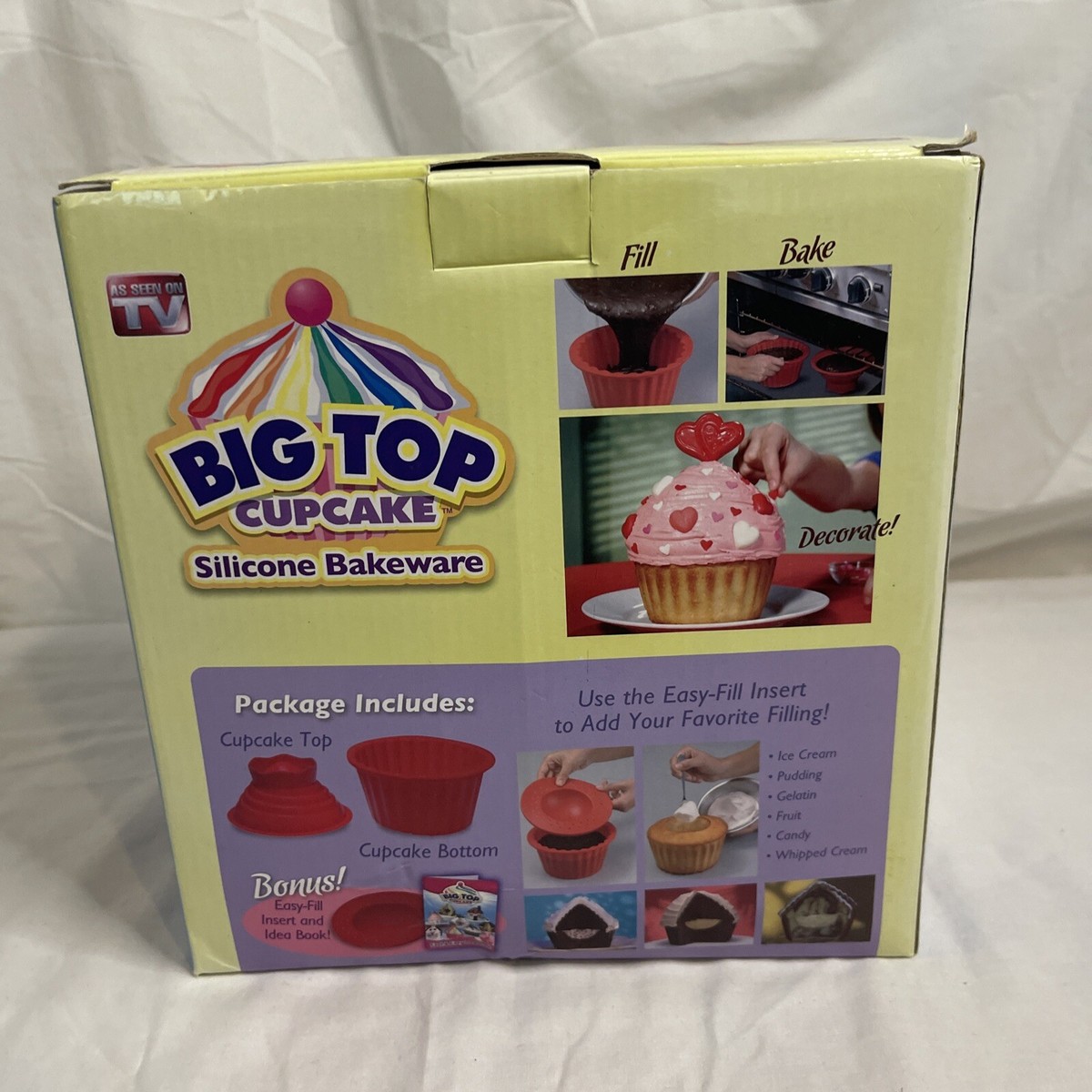 mocorosy monster cupcake blouseホワイト Amazon.com: Big Top Cupcake Silicone Bakeware - As Seen On