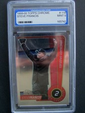 1999-00 Topps Chrome Steve Francis #118 Rookie...