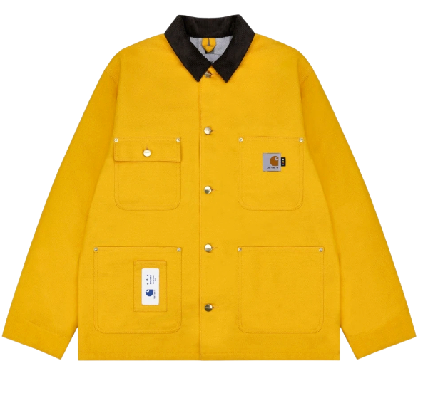 Carhartt WIP x IAB Studio OG Chore Coat Yellow A232041-30-XX | eBay