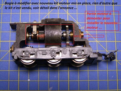 Locomotive HO Meccano Type 060 DB-5. Non Testée pour Pièces ou