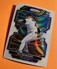 2022 Panini Prizm Eli Morgan Guardians RC Tier II White Wave Prizm #113