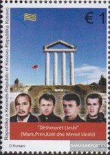 kosovo 321 (complète edition) neuf avec gomme originale 2015 combattant de la li