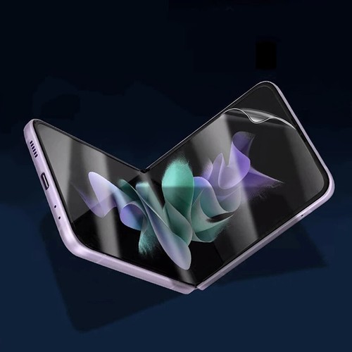 Film Soft For Samsung Galaxy Z Flip 3/4 5G Screen Protector Inner Screen - Picture 8 of 9